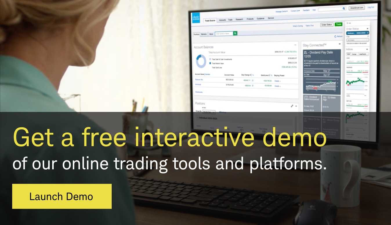 Trading Software for Stocks, Options & ETFs | Charles Schwab